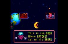 une photo d'Ã©cran de Super Widget sur Nintendo Super Nes